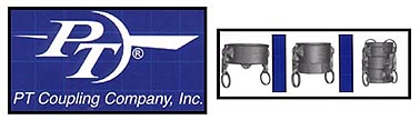 PT Coupling logo and coupling photo